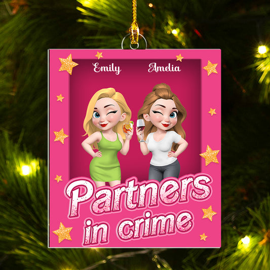 Crime Crew - Personalized Custom Acrylic Ornament
