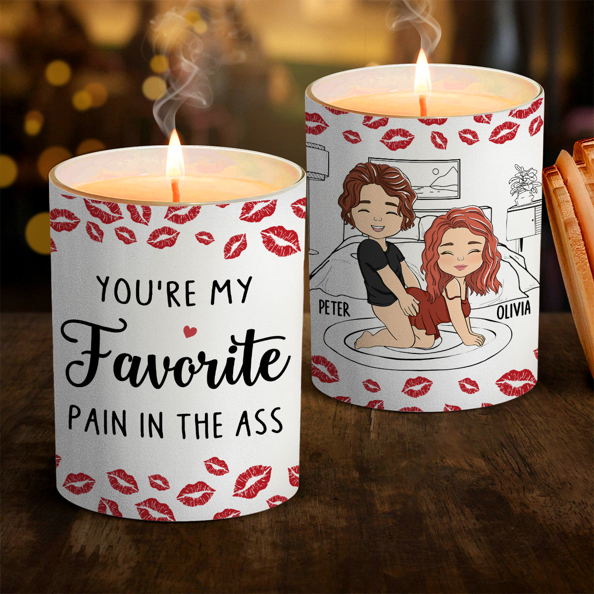 Personalized Custom Candle