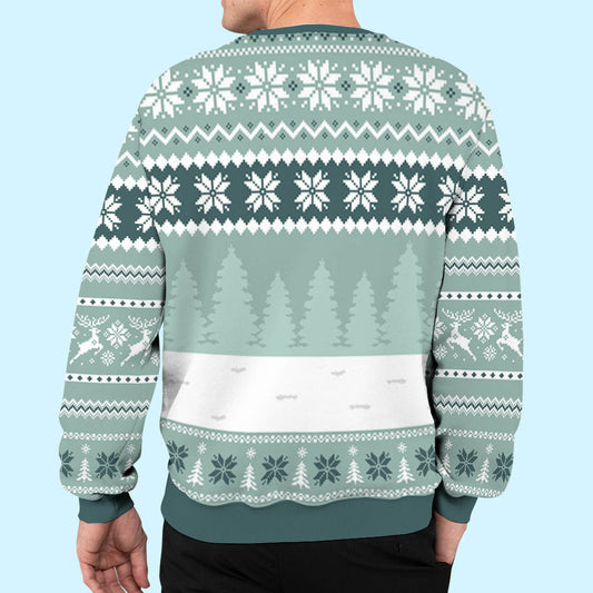 Our Family Sweatshirt - Personalized Custom All-Over-Print Sweatshirt