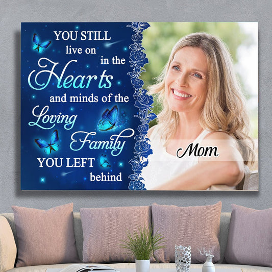 Hearts And Minds - Personalized Custom Photo Canvas - Blithe Hub
